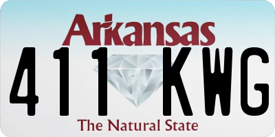 AR license plate 411KWG