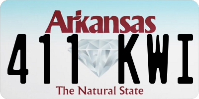 AR license plate 411KWI