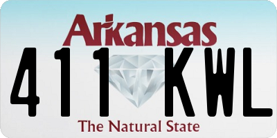 AR license plate 411KWL