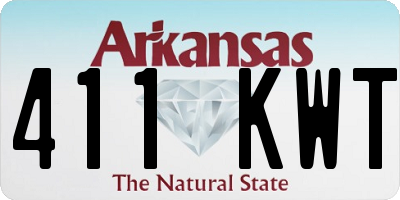 AR license plate 411KWT