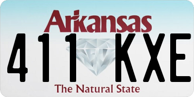 AR license plate 411KXE