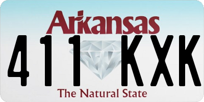AR license plate 411KXK
