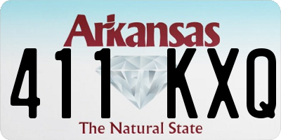 AR license plate 411KXQ