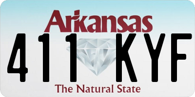AR license plate 411KYF
