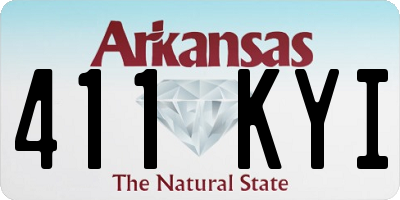 AR license plate 411KYI