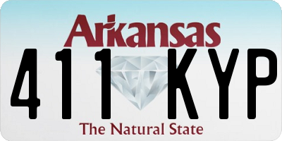 AR license plate 411KYP