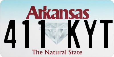 AR license plate 411KYT