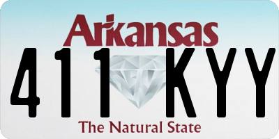 AR license plate 411KYY