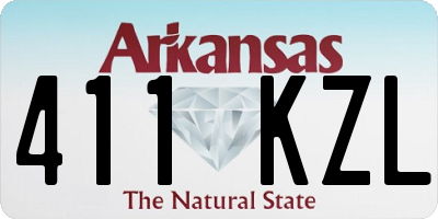AR license plate 411KZL