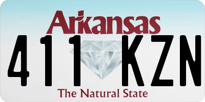 AR license plate 411KZN