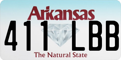 AR license plate 411LBB