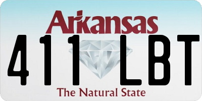 AR license plate 411LBT