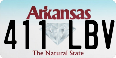 AR license plate 411LBV