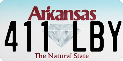 AR license plate 411LBY