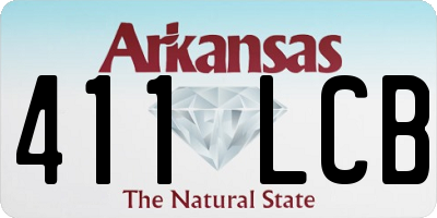 AR license plate 411LCB