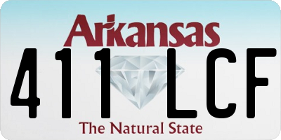 AR license plate 411LCF