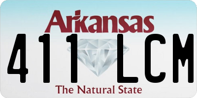 AR license plate 411LCM