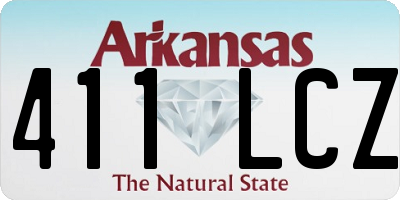 AR license plate 411LCZ
