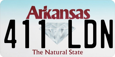 AR license plate 411LDN