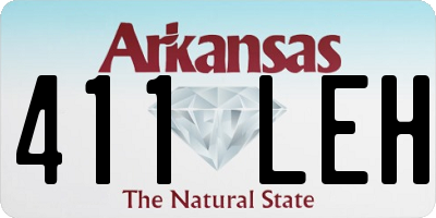 AR license plate 411LEH