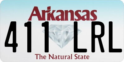 AR license plate 411LRL