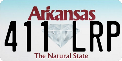 AR license plate 411LRP