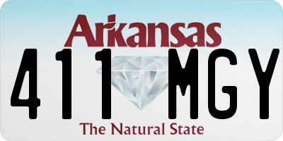 AR license plate 411MGY
