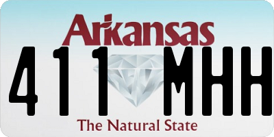 AR license plate 411MHH