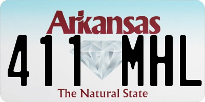 AR license plate 411MHL
