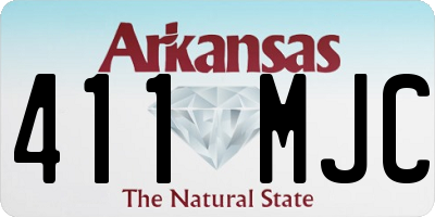 AR license plate 411MJC