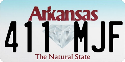 AR license plate 411MJF