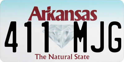 AR license plate 411MJG