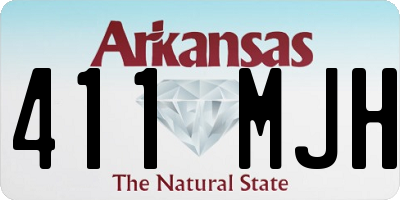 AR license plate 411MJH