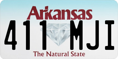 AR license plate 411MJI
