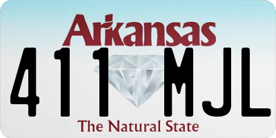 AR license plate 411MJL