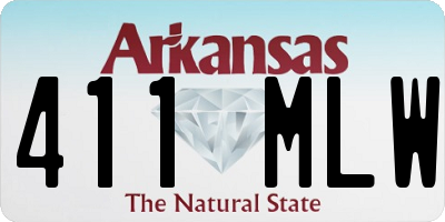 AR license plate 411MLW