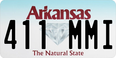 AR license plate 411MMI