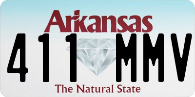 AR license plate 411MMV