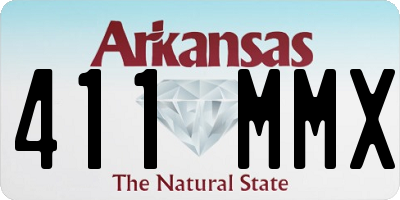 AR license plate 411MMX