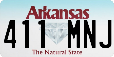 AR license plate 411MNJ