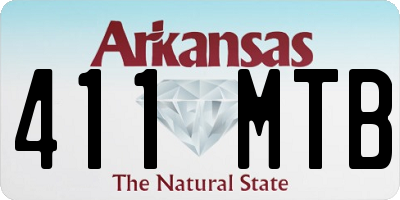AR license plate 411MTB