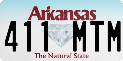 AR license plate 411MTM