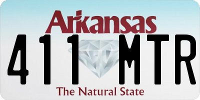 AR license plate 411MTR