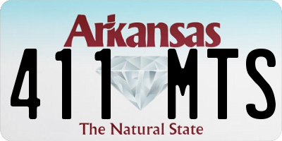 AR license plate 411MTS