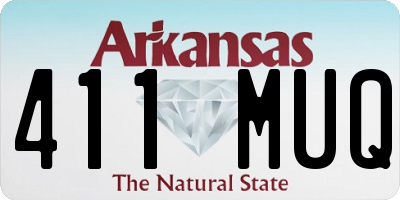 AR license plate 411MUQ
