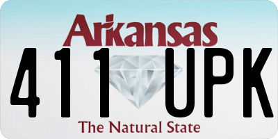 AR license plate 411UPK
