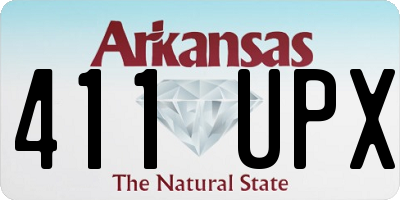 AR license plate 411UPX