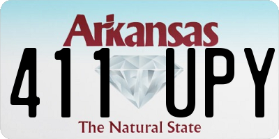 AR license plate 411UPY