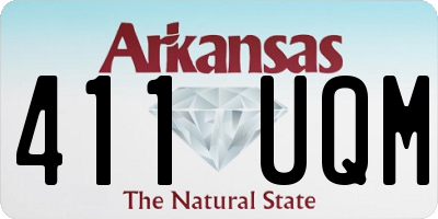 AR license plate 411UQM