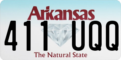 AR license plate 411UQQ